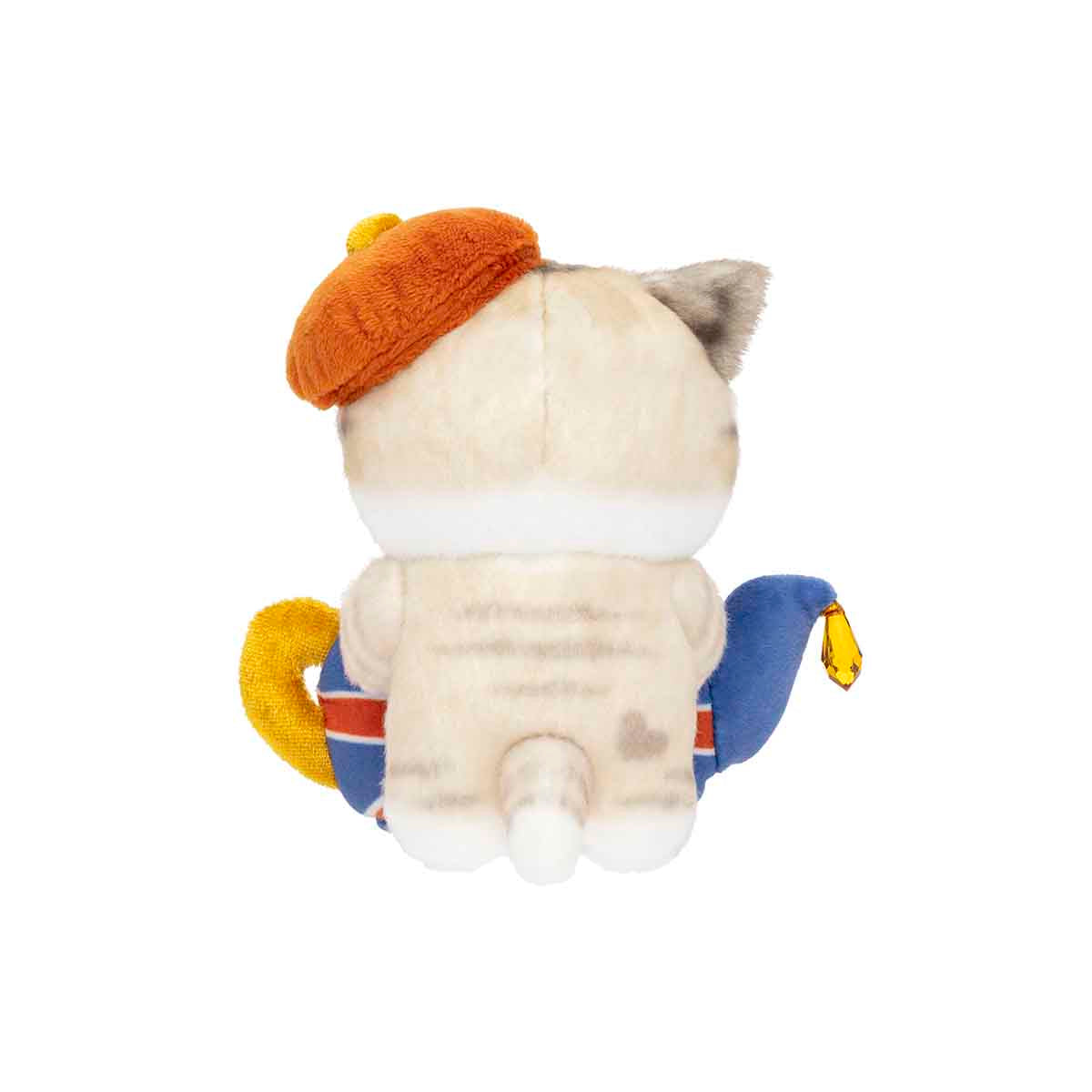Peluche de escritorio mofusand: gato en tetera