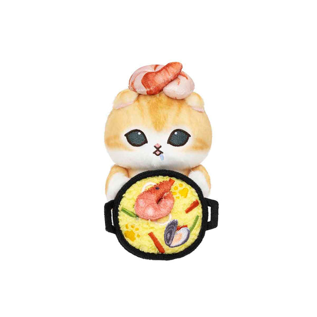 Peluche de escritorio mofusand: gatito paella
