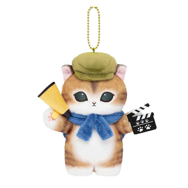 Llavero de peluche Mofusand: gato director de cine