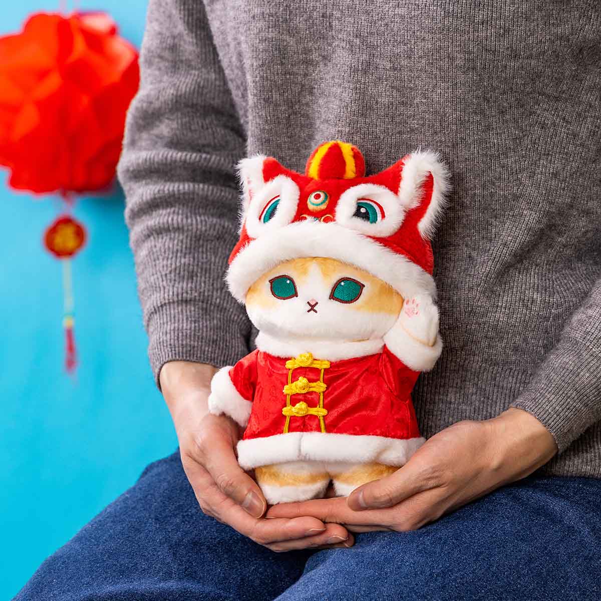 Peluche de gatito pizza mofusand