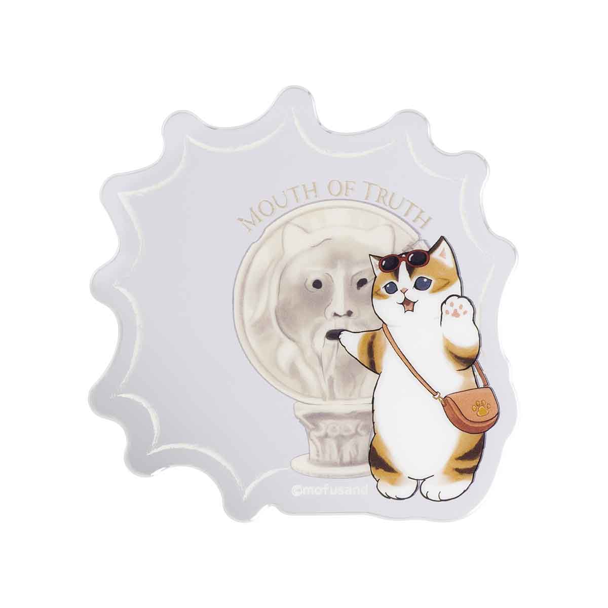 Sticker espejo acrílico mofusand: 8 diseños