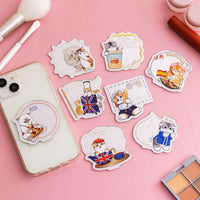 Sticker espejo acrílico mofusand: 8 diseños