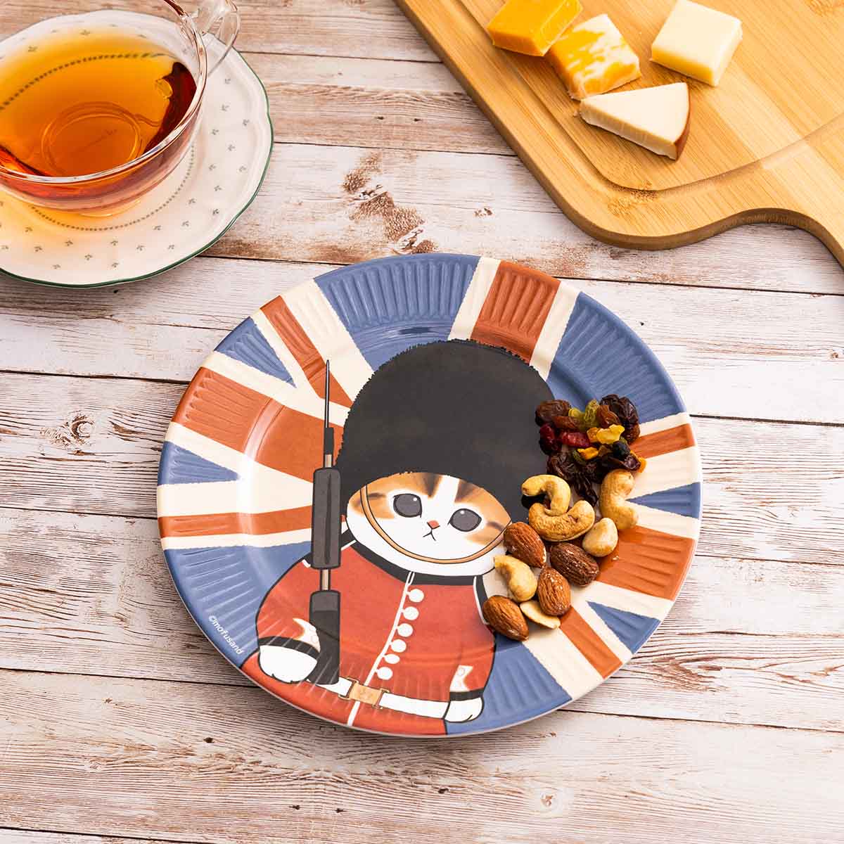 Plato mofusand de melamina - Reino Unido, 21 cm