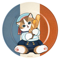 Plato de melamina mofusand MofuMofu Journey 21 cm