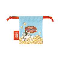 Set de 2 bolsas con cordón Mofusand: comida de cine