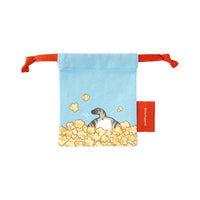 Set de 2 bolsas con cordón Mofusand: comida de cine