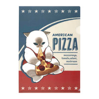 Carpeta transparente Mofusand: Pizza Americana