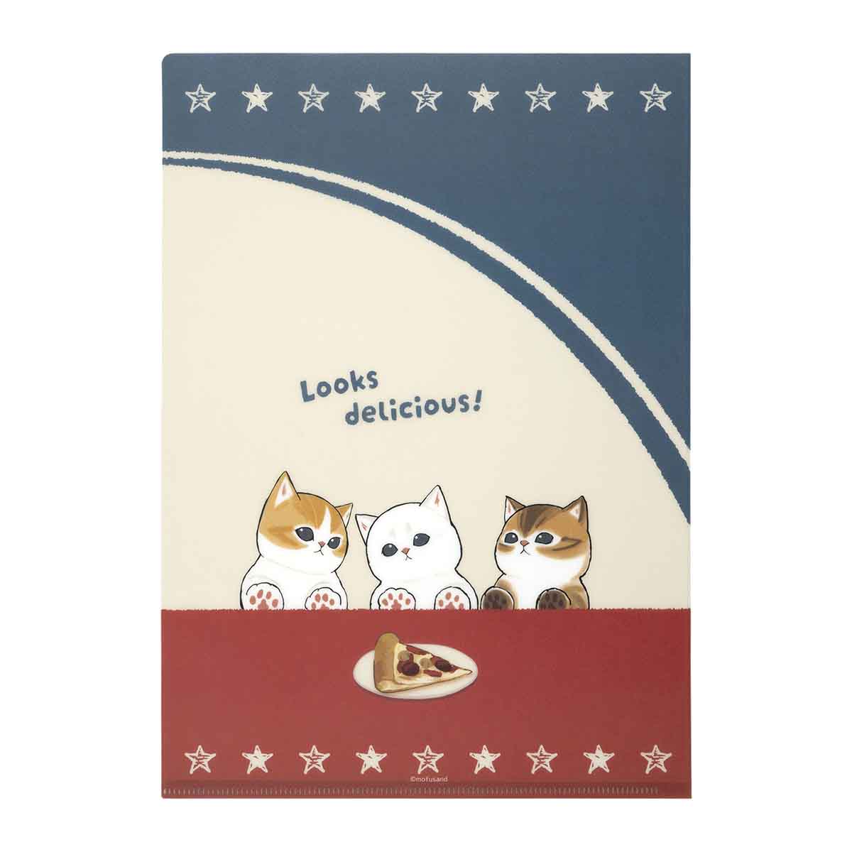 Carpeta transparente Mofusand: Pizza Americana