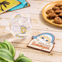 Posavasos Mofusand HELLO! Gato tiburón