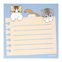 Notas adhesivas cuadradas Mofusand (8 diseños)