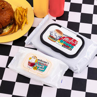 Set de 2 tapas para toallitas húmedas Mofusand Diner