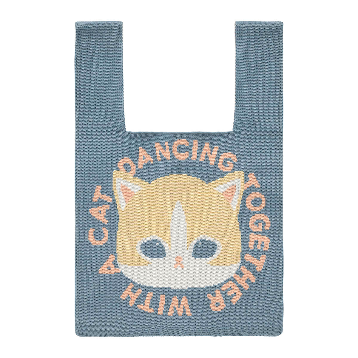 Bolso tejido Mofusand azul