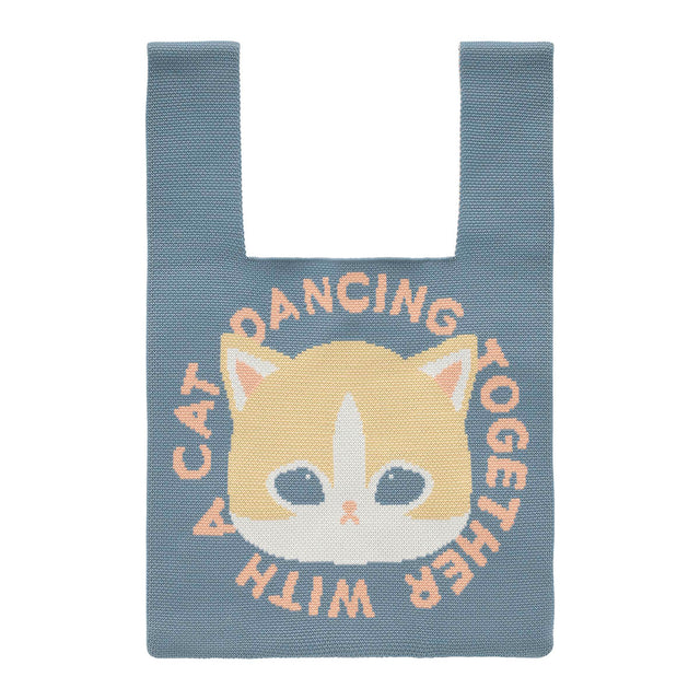 Bolso tejido Mofusand azul