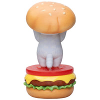 Mofusand GPS BOX: colección de 8 figuras de gatitos hamburguesa