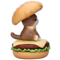 Mofusand GPS BOX: colección de 8 figuras de gatitos hamburguesa
