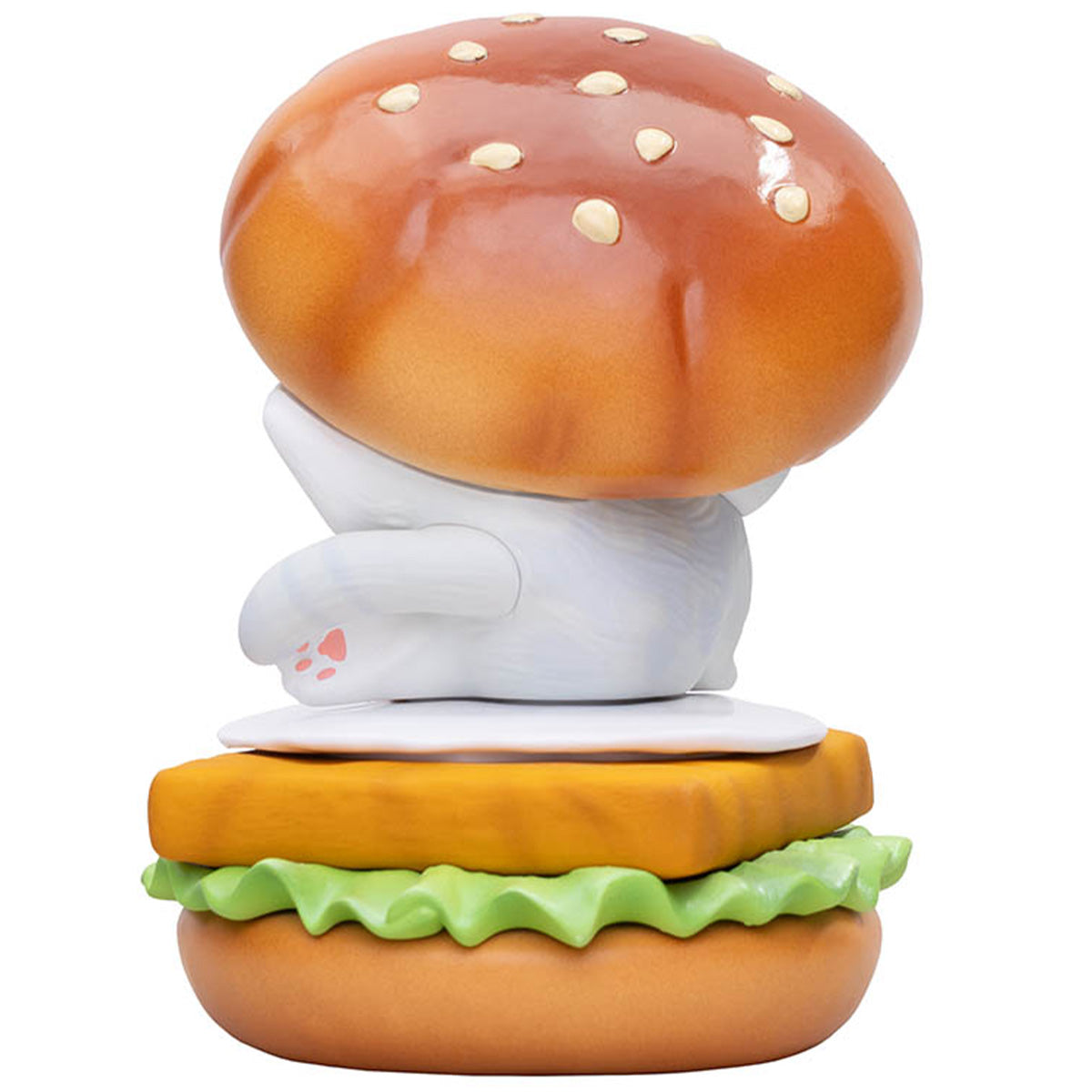 Mofusand GPS BOX: colección de 8 figuras de gatitos hamburguesa
