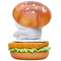 Mofusand GPS BOX: colección de 8 figuras de gatitos hamburguesa