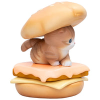 Mofusand GPS BOX: colección de 8 figuras de gatitos hamburguesa