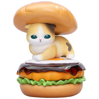 Mofusand GPS BOX: colección de 8 figuras de gatitos hamburguesa