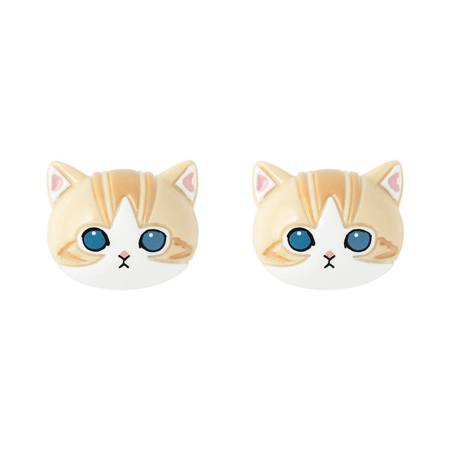 Aros de doble cara Mofusand (café y blanco)
