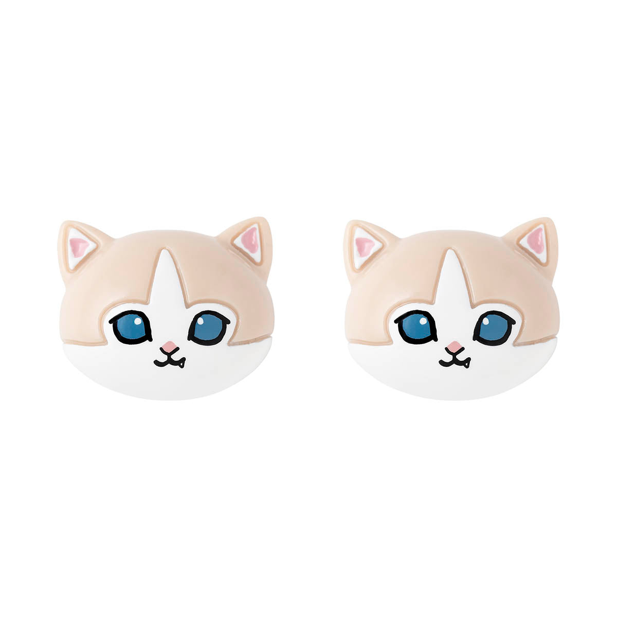 Aros reversibles Mofusand gato beige