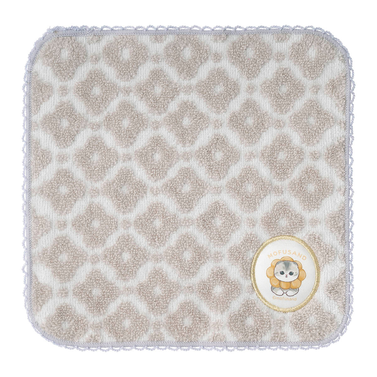 Toalla de mano Mofusand Coffee and Donuts beige