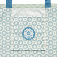 Bolso tote plano mofusand Café y donas (azul)