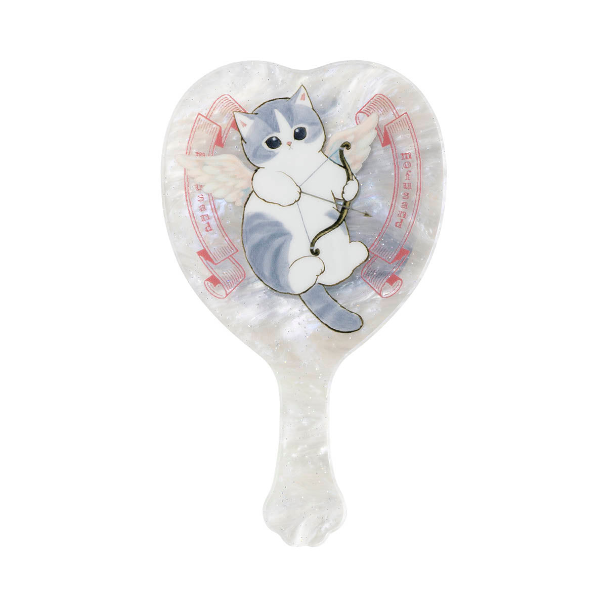 Espejo de mano mini mofusand Gatito Cupido