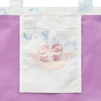 Bolso tote mofusand de ángeles con borla