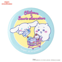 Chapita coleccionable Chiikawa y personajes de Sanrio