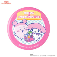 Chapita coleccionable Chiikawa y personajes de Sanrio