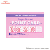Tarjeta de puntos Chiikawa x Sanrio (6 diseños)