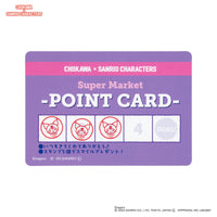 Tarjeta de puntos Chiikawa x Sanrio (6 diseños)