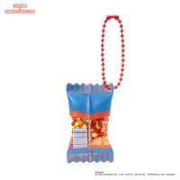 Llavero shaker Chiikawa x Sanrio: Hachiware y Hello Kitty