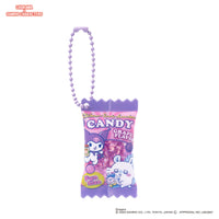 Llavero shaker de dulces de Momonga y Kuromi
