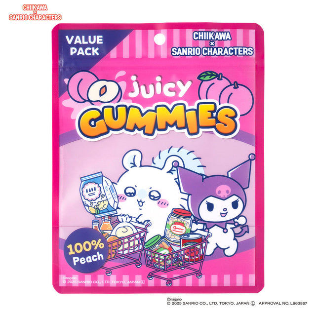 Bolsas con cierre de supermercado Chiikawa y Kuromi (5 un.)