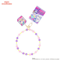 Correa con cuentas para celular Chiikawa, Momonga y Kuromi