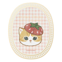 Sticker Mofusand de gato con gorro de frutilla
