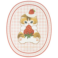 Postal troquelada mofusand MERCI STRAWBERRY