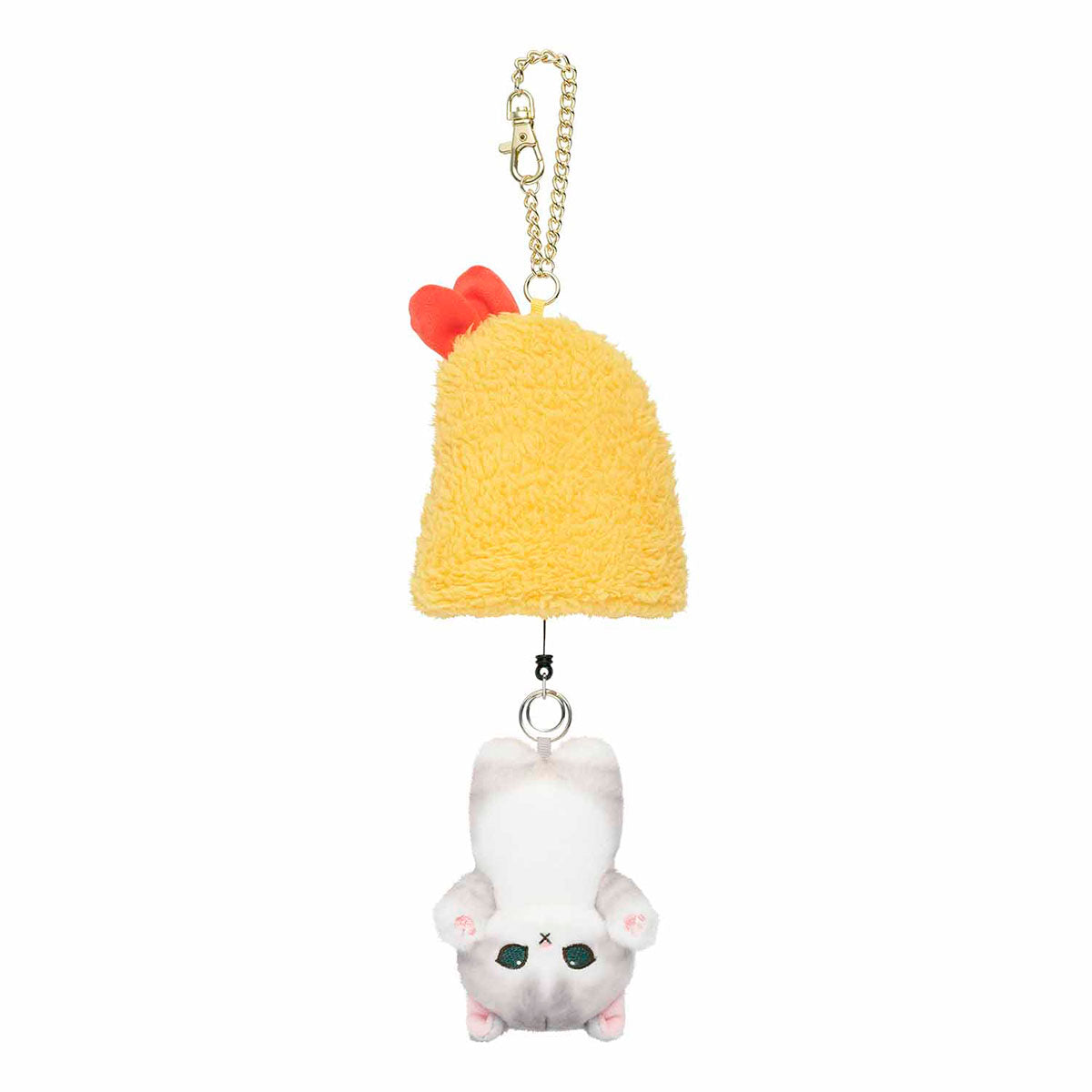 Llavero extensible Mofusand: gatito camarón