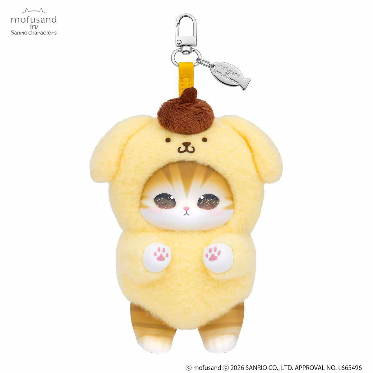 Peluche Kiramekko mofusand x Sanrio Characters (6 diseños)
