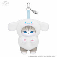 Peluche Kiramekko mofusand x Sanrio Characters (6 diseños)
