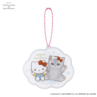Llavero espejo mini de acrílico Mofusand x Sanrio