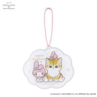 Llavero espejo mini de acrílico Mofusand x Sanrio