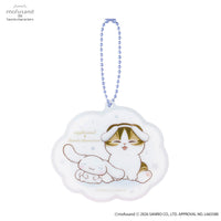 Llavero espejo mini de acrílico Mofusand x Sanrio