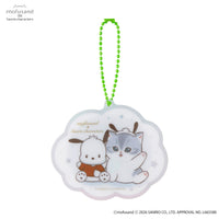 Llavero espejo mini de acrílico Mofusand x Sanrio