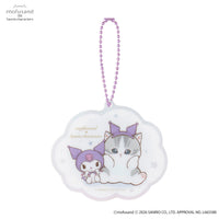 Llavero espejo mini de acrílico Mofusand x Sanrio
