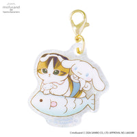 Charm acrílico marmoleado sorpresa Mofusand x Sanrio