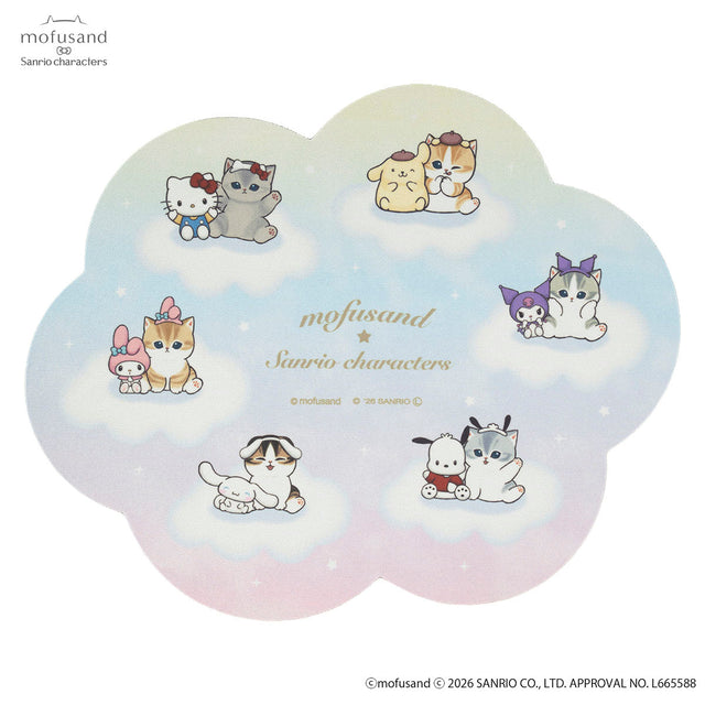 Mouse pad mofusand x Sanrio