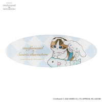 Set de 2 clips ovalados Mofusand x Cinnamoroll
